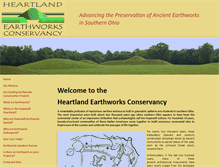 Tablet Screenshot of earthworksconservancy.org